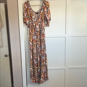 Eloquii Isabella Floral Maxi Dress